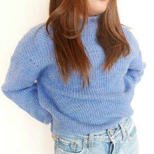 Urban outfitters blue turtleneck sweater